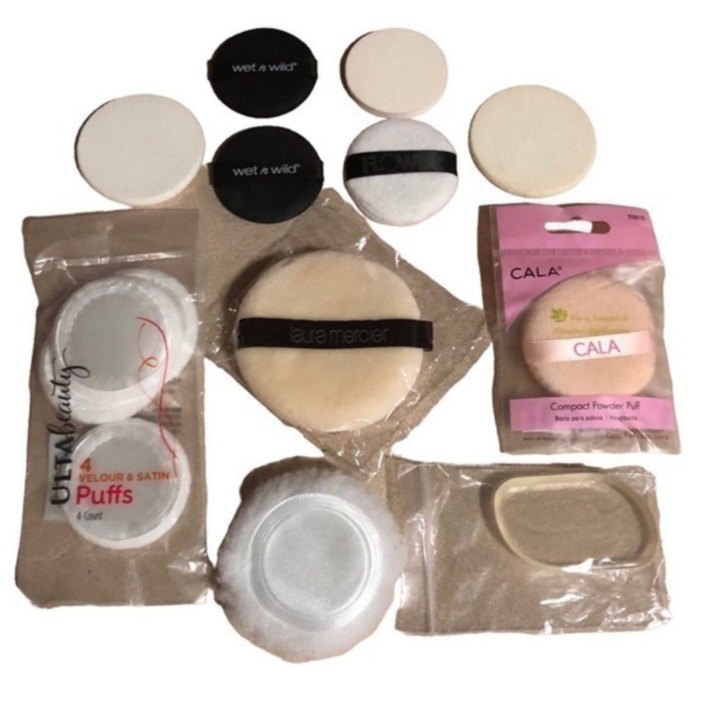 15 Pc. Assorted Cosmetic Sponge/Puff/Silicone Applicators
